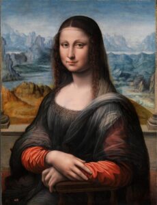 Obraz Mona Lisa - znane osoby a social proof